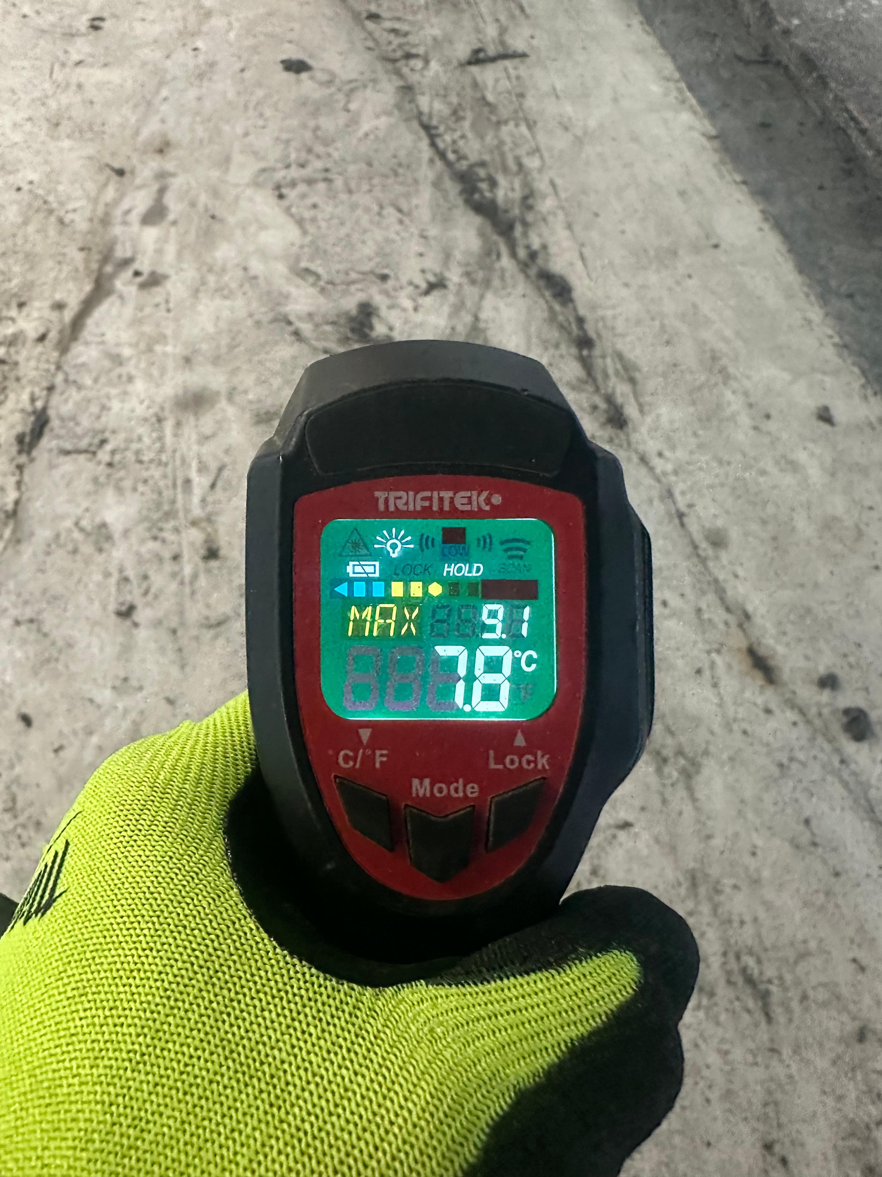 Temperatuuri kontroll